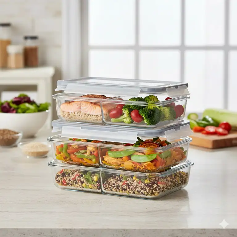 7 Best 3 compartment food storage containers for Meal Prep 2026