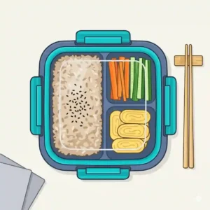 A leakproof togo bento box container showing secure silicone seals on the lid.