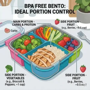 : A helpful guide on using a bpa free bento container for easy and balanced portion control.